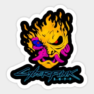 cyber punk Sticker